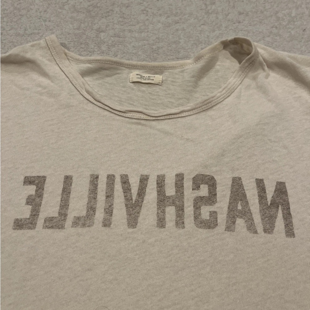 Imogene + Willie Soft Cream Tee - Picture 3 of 9